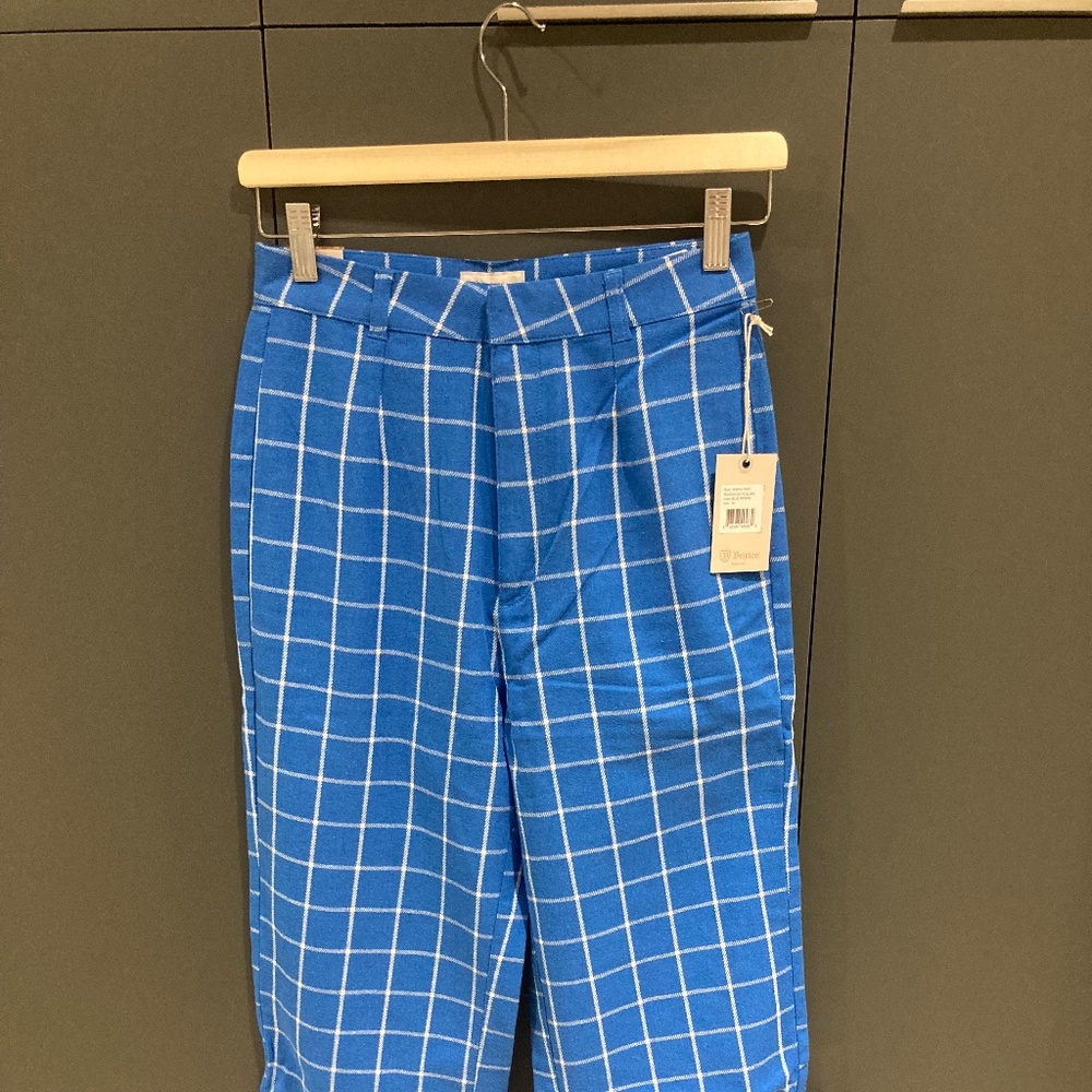 Brixton NWT Robyn checkered pants new with tags